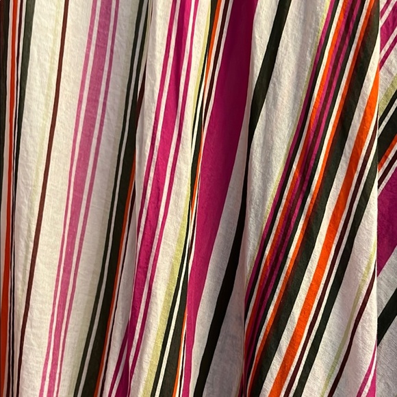 Old Navy Pink and Black Striped Kimono One Size Fits Most - Picture 3 of 5